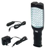 Lampe Baladeuse 48 LEDS taille XL rechargeable + allume cigare