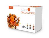 Coffret decouverte huiles essentielles avec 1 diffuseur et 3 flacons