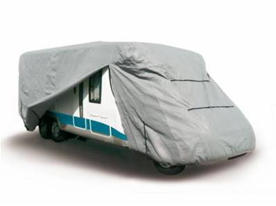 Housse bache pour Camping Car en PVC 160 grs/m² pour usage intensif 550x220x260 cm