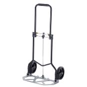 Chariot diable pliable léger - max 90 kilos de charge - poignée télescopique