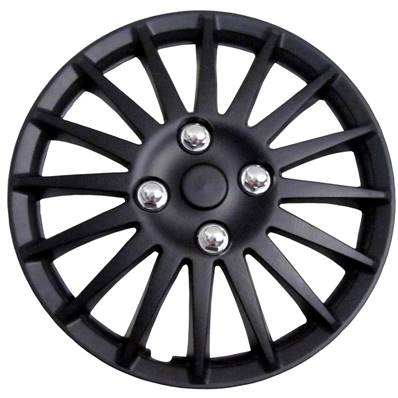 Enjoliveur de roue de voiture noir black mercure 13"""" pack de 4