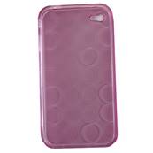 Housse semi rigide MiniGel Rose pour Apple iPhone 4