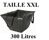 Lot de 3 sacs de déchets 300L taille XXL en PP 230g/m² - ultra résistant