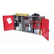 Armoire de rangement avec panneau mural porte outils pour ateliers