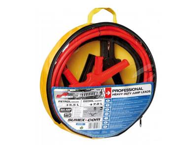 Cable de demarrage pro 35 mm² x 4.5 m de long