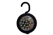Lampe de travail magnetique 24 LED ronde avec crochet de support