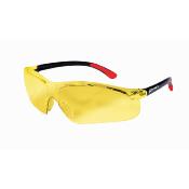 Lunettes de sécurité et de protection jaune - anti glisse - anti rayure & UV