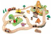 KidKraft Train et circuit de train en bois le monde des dinosaures