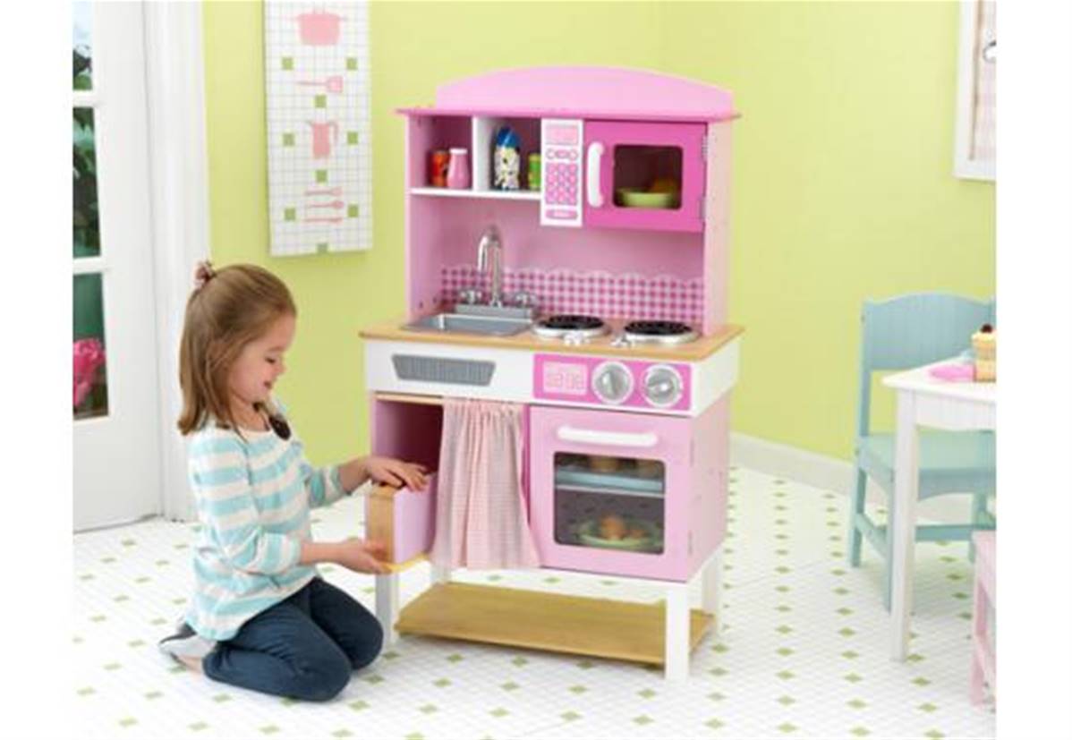 Dinette Couleurs Pastel en Plastique pour Cuisine pour Enfants x27