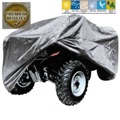 Housse bache de protection en PVC doublé pour quad taille S 