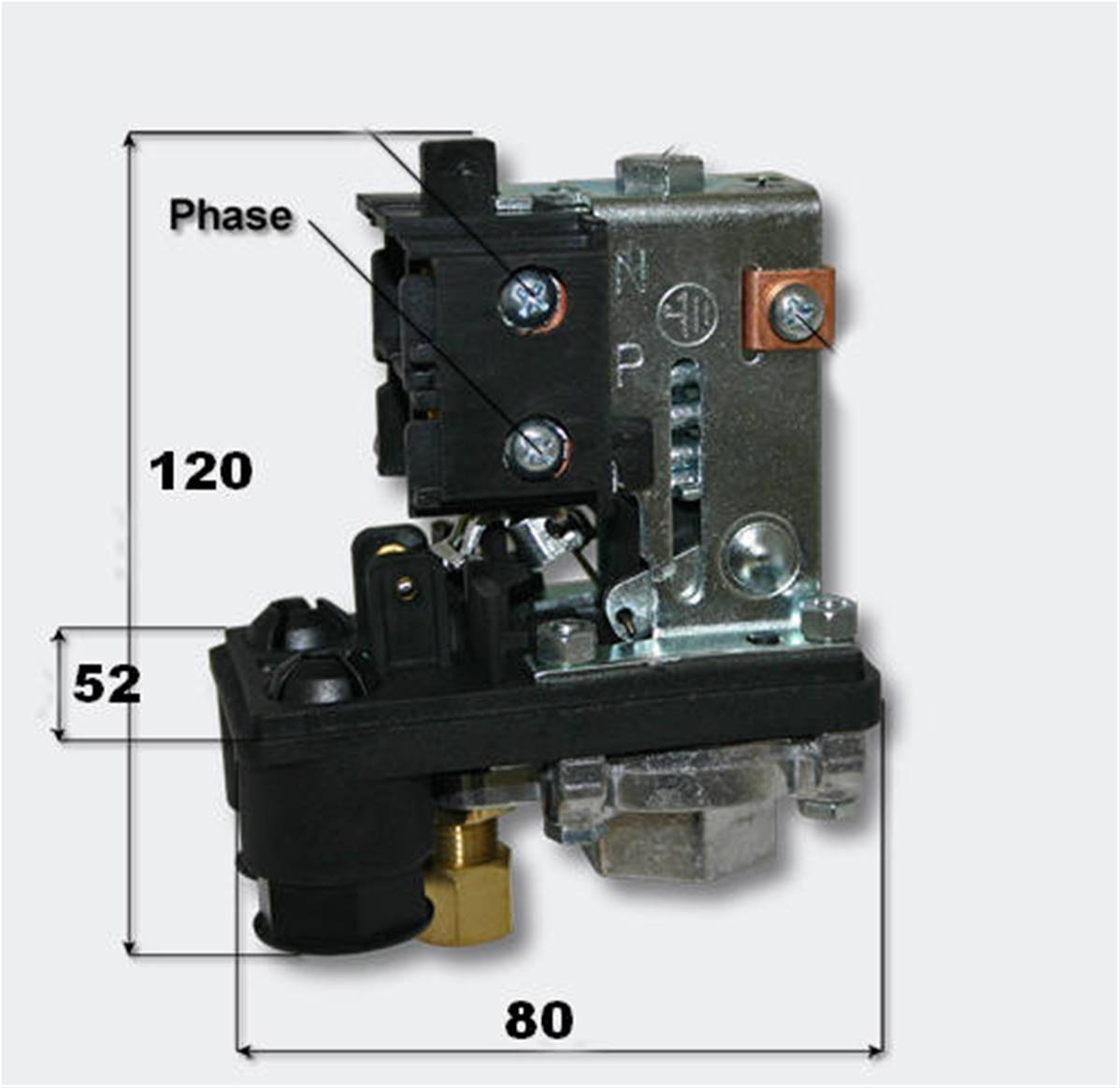 Pressostat controlleur de pression pour compresseur d'air