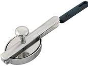 Moule reconstitueur de steak haché inox ovale