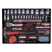 Caisse à outils valise sur roue complète 356 pieces - servante