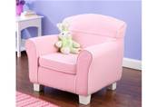 Chaise fauteuil rose pour chambre de princesse