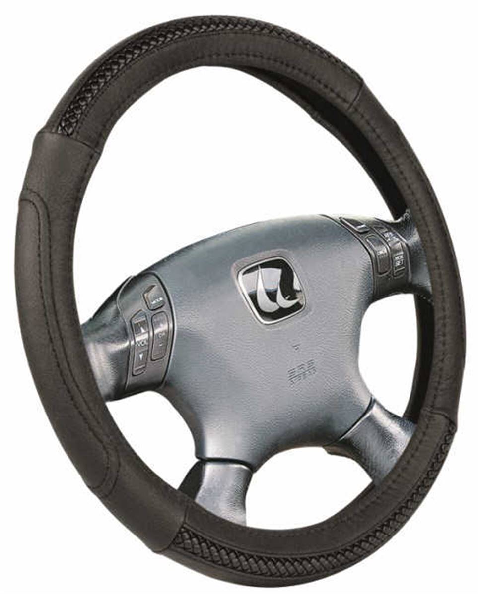 Couvre volant en cuir pour voiture diametre 37 - 39 cm