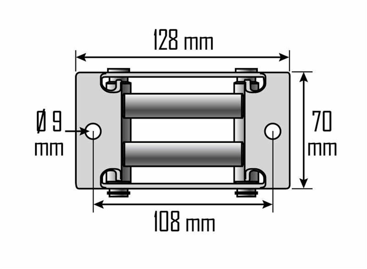 Rouleaux guide câble