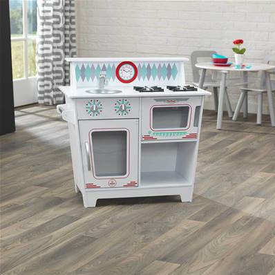 KidKraft cuisine dinette en bois vintage blanche