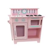 KidKraft cuisine dinette en bois vintage rose