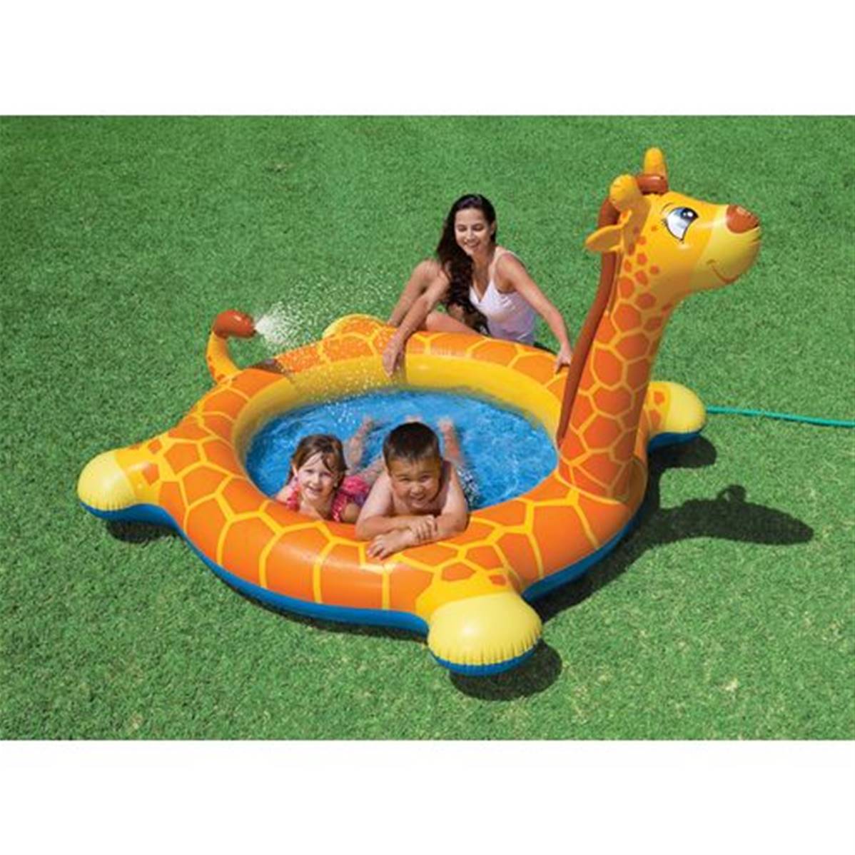 Piscine Gonflable Bébé Girafe Intex 12m+