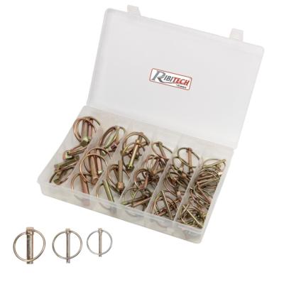 Coffret de 50 goupilles clips - 3 diamètres de 5 à 8 mm 