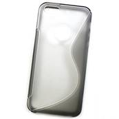 Coque arrière Minigel GRIS Transparent pour Apple iPhone 5