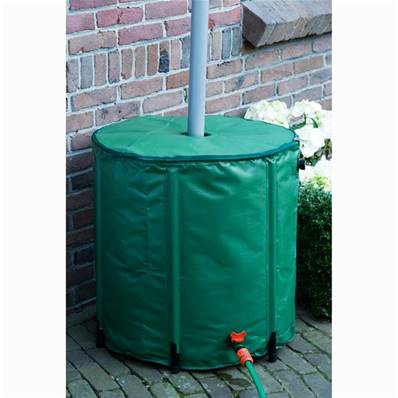 Cuve citerne récuperateur des eaux de pluie pliable 250 litres