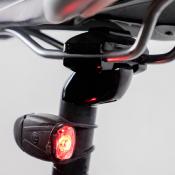  Eclairage 2 couleurs rechargeable USB pour vélo et trotinette