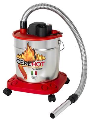 Aspirateur pour cheminée et poele 800W cendre froide ou CHAUDES 