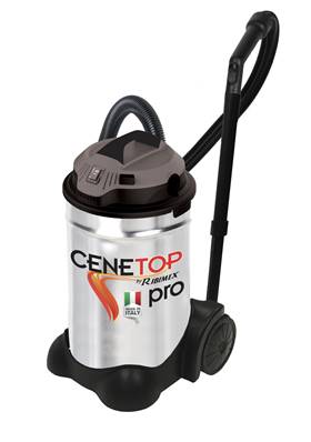 Aspirateur à cendre - utilisation intensive - 1200W - Bidon 30 litres Inox