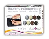 Bouton de pantalon instantanée sans couture (8 boutons)