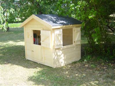 Maison de jardin - cabane en bois pour enfant - maisonnette
