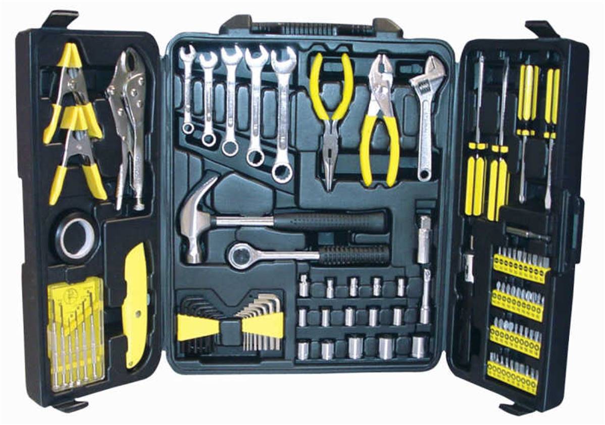 Malette a outils pro complete 100 pieces multi bricolage