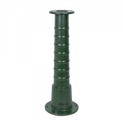 Support colonne en fonte pour pompe à bras Hauteur 66 cm