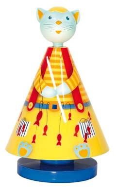 Lampe veilleuse à poser pour chambre d'enfant decor chaton
