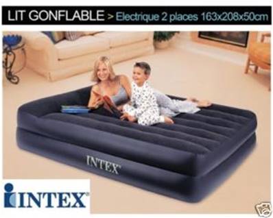 Matelas gonflable electrique 2 personnes 