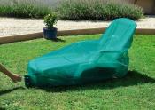 Housse bache de protection pour chaise longue transat 180 x 75 x 60 cm