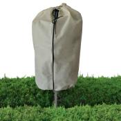 Housse sac d'hivernage pour arbre fruitier - plante - diam 100 x hauteur 200 cm