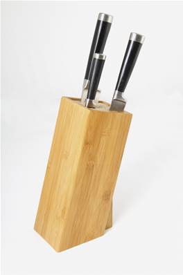 Bloc couteau de cuisine universel en bambou 