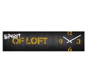 Horloge design rectangulaire esprit loft 60 cm envoi gratuit