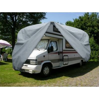 Housse bache de camping car en PVC doublure coton 570 x 238 x 220cm