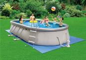 Piscine Autoportante Ovale 6.10 x 3.66 x 1.22