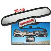 retroviseur interieur voiture grand angle 300 mm anti angle mort