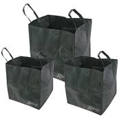 Lot de 3 sac à feuille - herbe- dechet de jardin 70 a 170 L