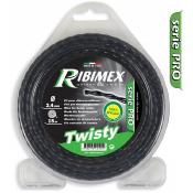 Fil torsadé carré PRO en nylon 2.7 mm x 120 mètres - PLUS silencieux et PLUS résistant