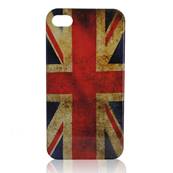 Coque arrière drapeau anglais/union jack vintage protection Apple iphone 5