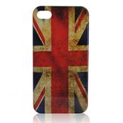 Coque arrière drapeau anglais/union jack vintage protection Apple iphone 5