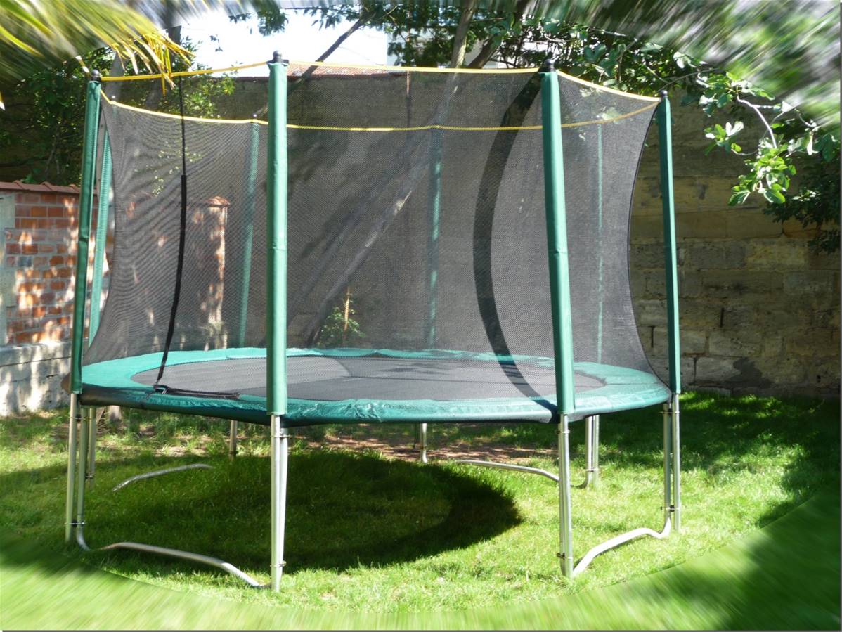 Trampoline Extérieur Enfant Adulte : Taille S 250cm