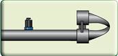 3 bague de blocage de fin de ligne pour tuyau goutte à goutte Ø 16 mm.