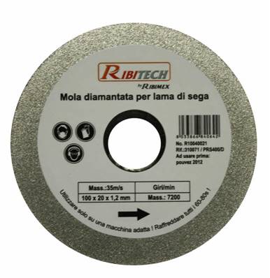 Meule diamant pour affuteuse de lame de scie circulaire (100 mm)