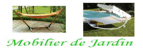 Le Mobilier de jardin